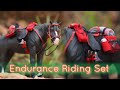 Making a Model Horse Endurance Tack Set! - Schleich Saddle and Bridle Tutorial