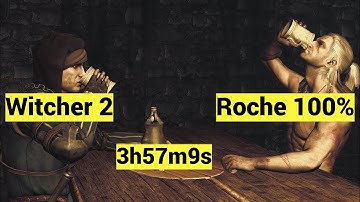 WR Witcher 2 100% Roche 3h57m9s. Dark Difficulty Speedrun