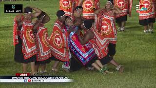 Princess Sikhanyiso doing Kutsamba dance.