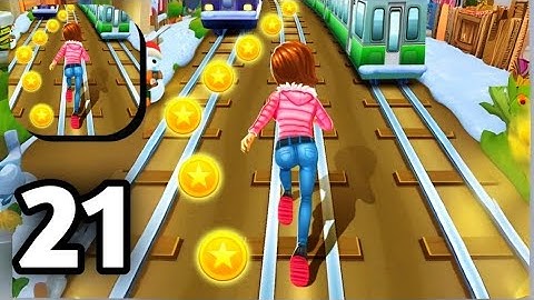 Subway Princess Runner - Gameplay Walkthrough Tutorial Part 21 All Levels Mobile Game (Android, iOS)
