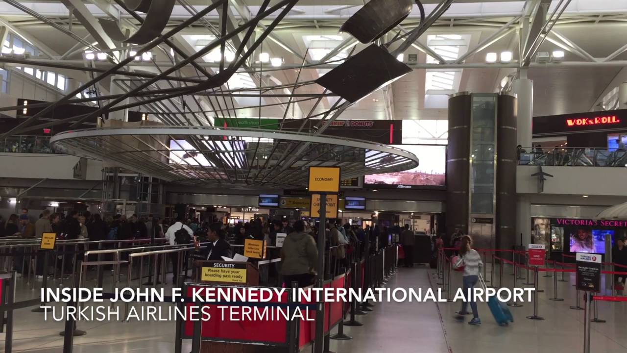 Inside John F Kennedy International Airport Turkish