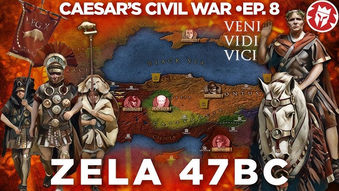 Caesar's veni, vidi, vici in 1 minute ⚔️, Caesar's veni, vidi, vici in 1  minute ⚔️, By Kings & Generals