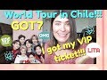 GOT my VIP TICKET for GOT7 (갓세븐) EOY concert in SANTIAGO - CHILE!!!