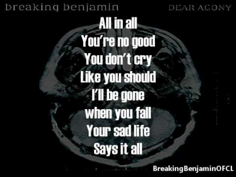 What lies beneath 2009 full song from the 4th album " dear agony " by breaking benjamin... the 2nd single song by breaking benjamin, it will be in stores on september 29th 2009 / 09 29 2009 . If u liked this song, visit BreakingBenjaminOFCL and listen to the other songs from dear agony like :- Fade away / Crawl / I will not bow / give me a sign / without you / into the nothing / dear agony / lights out / hopeless & anthem of the angels .. hope you like them. or check out our website shallowbay.com THANKS.