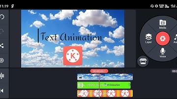 How To Use Text Animation Key On Kinemaster