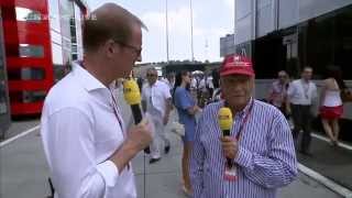 Hungarian GP 2015 - Post Qualifying Minttu Virtanen in paddock