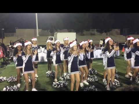 Santiago Middle School Cheer at Fred Kelly Stadium Closing Ceremony