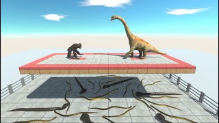 The Trap Bridge Above Anaconda Cage - Animal Revolt Battle Simulator screenshot 5