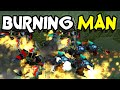 Warcraft 3 | Melee | Burning Man (4v4 RT #294)