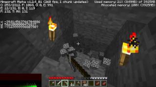 Minecraft : HARDCORE Alpha To NOW! : Episode 6 - Alpha v1.2.4