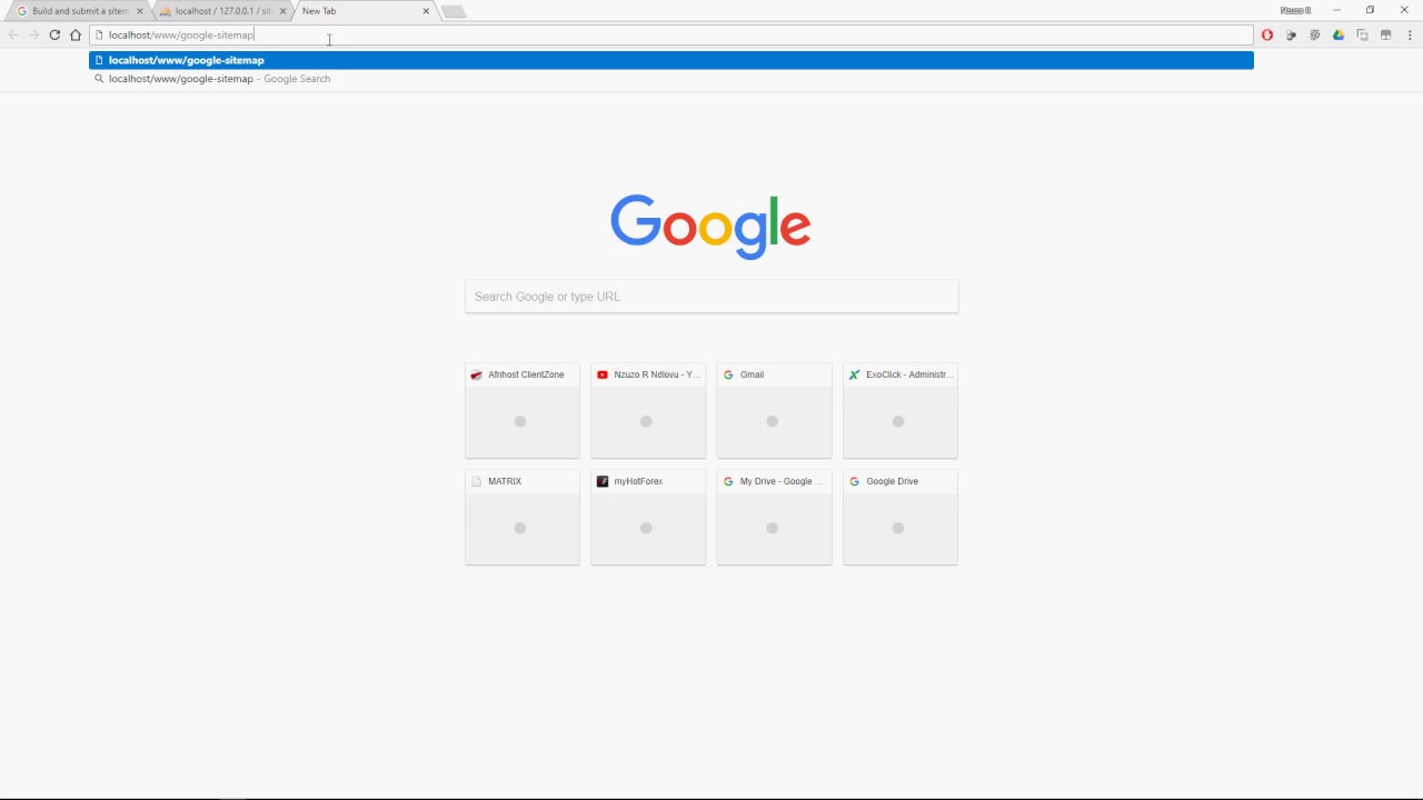 Google Video Sitemap Display data from database 2 YouTube
