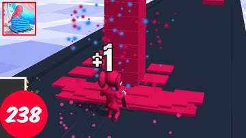 Stack Colors Level 238 | All Levels Gameplay Walkthrough | Android & ios Gaming | DestroyerH