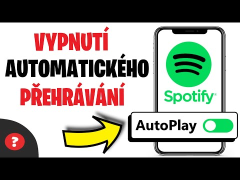 Jak VYPNOUT AUTOMATICKÉ PŘEHRÁVÁNÍ PÍSNIČEK na SPOTIFY | Návod | Spotify / Telefon