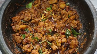 ருசியோ ருசி !! ஈரோடு ஸ்பெஷல் நல்லாம்பட்டி நாட்டுக்கோழி வறுவலும் சட்டி சாதமும் | Country chicken fry