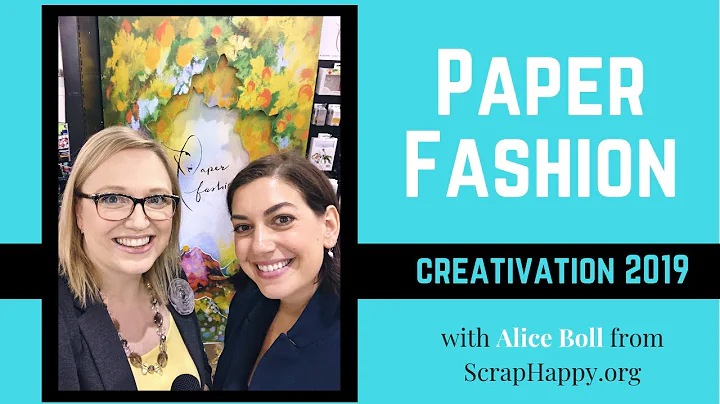 Paper Fashion Katie Rodgers Creativation 2019