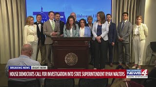 House democrats call for investigation into state superintendent ryan walters