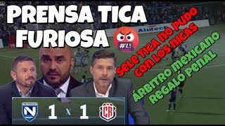 Prensa Tica FURIOSA!! Costa Rica No pudo con Nicaragua #prensatica #concacaf #eliminatorias