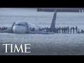 Footage Of The U.S. Airway Plane Landing On Hudson River In 2009 | TIME