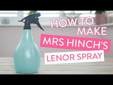 How To Make Mrs Hinch's Lenor Spray