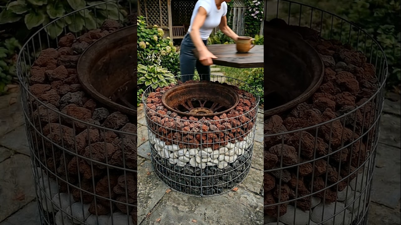 I Built the Ultimate 2-in-1 Patio Table & BBQ Grill!