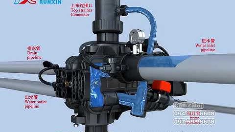 Nguyên lý hoạt động của van tự động F112 | Runxin F112 operating principle