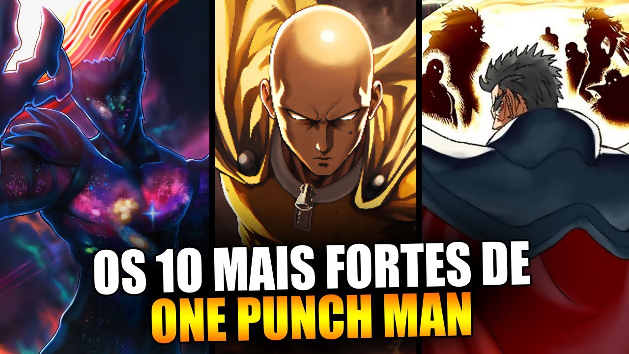 Top 10 personagens mais Fortes de One Punch Man