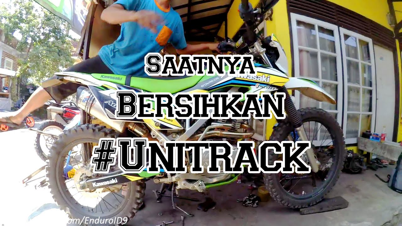 Bersihkan Unitrack KLX 150BF Bengkel SKM28 Bareng A Imam Gordon Bersihkan Unitrack KLX 150BF Bengkel SKM28 Bareng A Imam Gordon