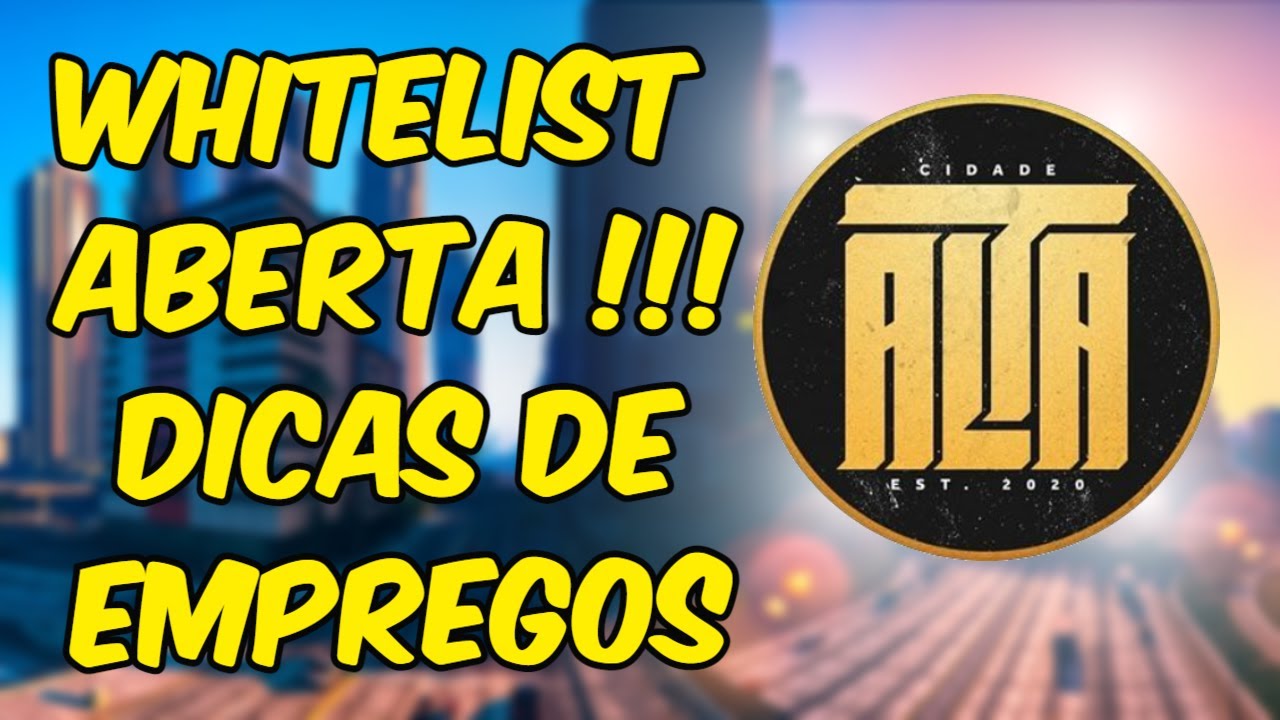 RESPOSTAS WHITELIST CIDADE ALTA ROLEPLAY!!! 