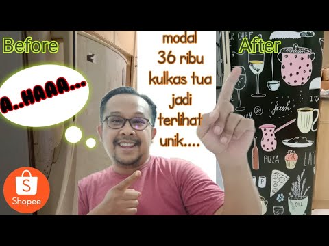Stiker Kulkas 1 Pintu Cara Pasang Stiker Kulkas 1 Pintu Youtube