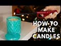 How to make candles with soy wax