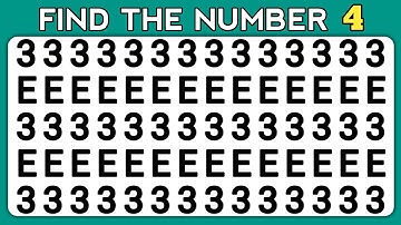Find the ODD One Out | Test Your Eyes & Brain | Number and Letter Challenge Quiz‎‎‎ 👁🔢🔠