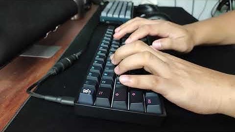 skyloong sk61 soundtest + optical silver