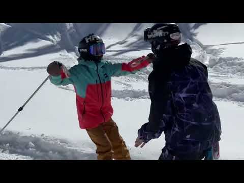 11 Year Old Girl Stomps a DOUBLE BACKFLIP on Skis!