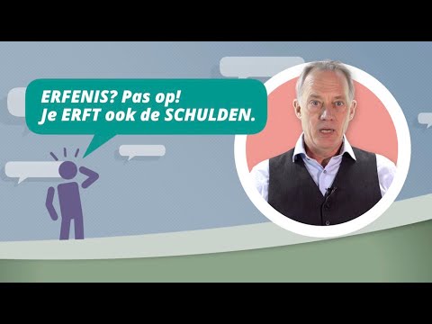 Erfenis? Pas op! Je erft ook de schulden.