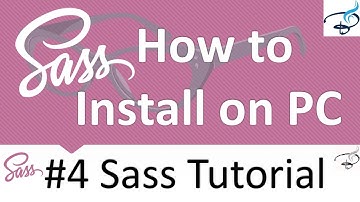 Sass Tutorials : How to install on PC #4