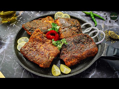 Tawa Fish Fry Recipe by SooperChef (Tawa Fish Pakistani Recipe )