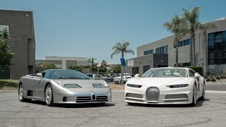 TEST DRIVING THE BUGATTI EB110! || Manny Khoshbin