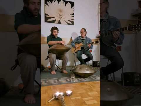 Handpan & Guitar | Jamming with Bugi