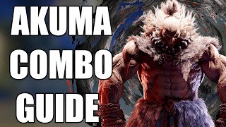 Street Fighter 6 Akuma Combo video/Guide
