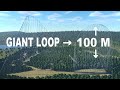 Planet Coaster: Giant Loop Roller Coaster