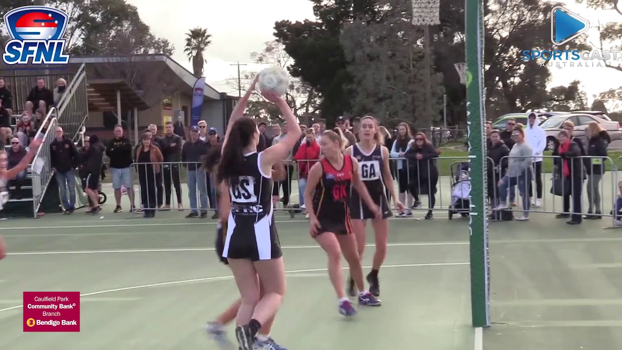 2019 SFNL Netball Finals Heatherton v Dingley