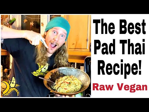The Best Pad Thai Recipe   Raw Vegan Recipes
