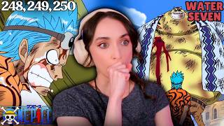 Frankys Past!! 😨 | ONE PIECE | Episodes 248, 249 & 250 | Reaction & Discussion