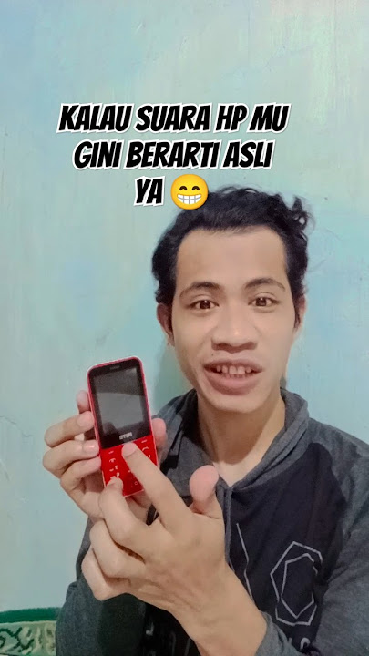Kalau suara hp mu gini bearti asli ya😁 #smartphone #humor #comedy #masukberanda #shorts