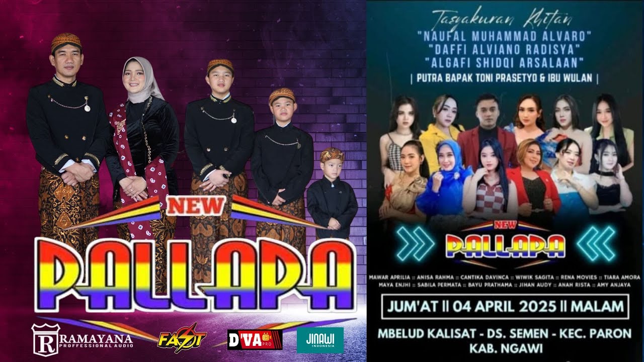 🔥🔥 LIVE STREAMING NEW PALLAPA || KHITANAN  NAUVAL - DAFFI - ALGAFI  || RAMAYANA SOUND SYSTEM