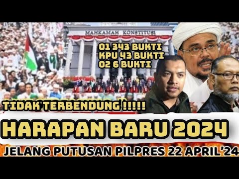 🔴TAK TERBENDUNG! 01 Yakin Diskualifikasi Prabowo Gibran - Hasil Putusan MK Pilpres 2024