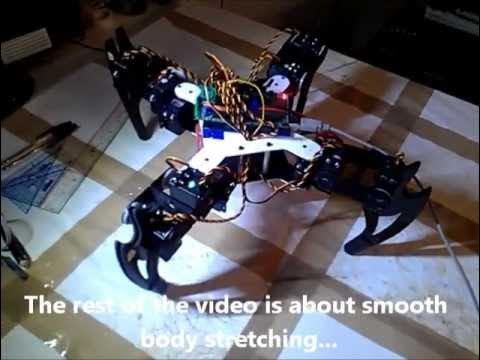 Arduino Quadruped Robot Walk Creeping Gait Inverse Kinematics - Stalker ...