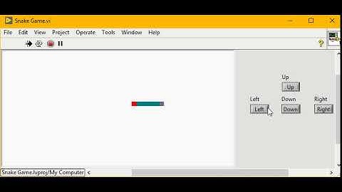 Snake Game in LabVIEW