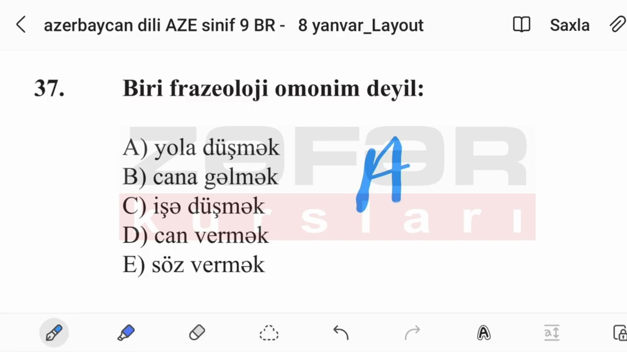 Azərbaycan dili 9cu sinif