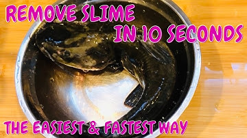 Remove Slime in 10 Seconds,  How to  Clean and Cook Catfish,  How to cook Catfish Recipe, Catfish